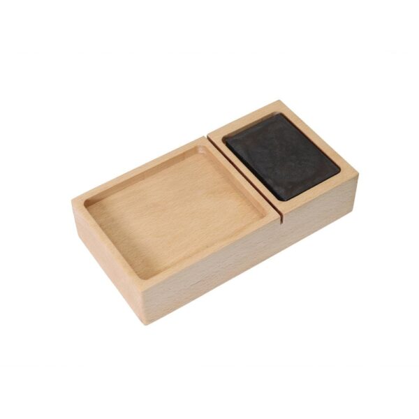 Bread Board w/Resin Insert 20x10.5x4.5cm