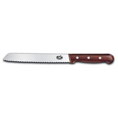 Bread Knife Rosewood Handle 21cm