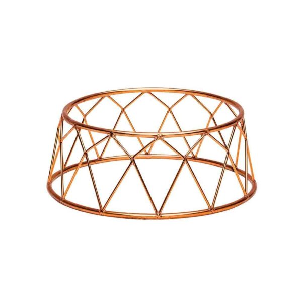 Bronze Crown Buffet Riser 25x21x10cm