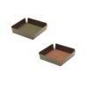 bronze tray 22x22cm nupo army grn nature p8031 7155 image - G&G Goodfellows