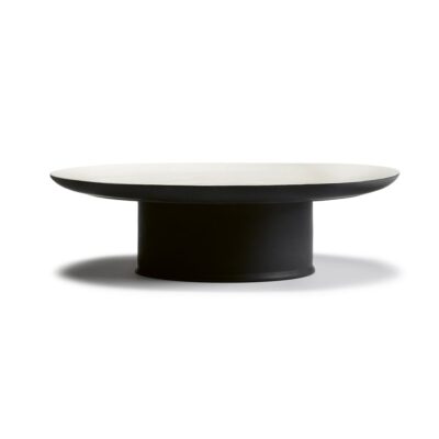 Cake stand Blk/Wht RA L33 W33 H9cm