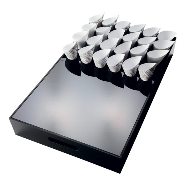 Canape Box Black 53x32.5x7.5cm