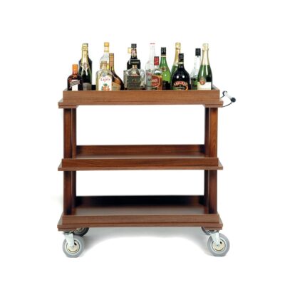 Cheetah Modern Drinks Trolley92x44x94cm