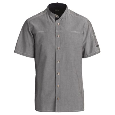 Chef/Service Shirt Grey S/S - X-Large