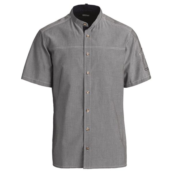 Chef/Service Shirt Grey S/S - X-Large