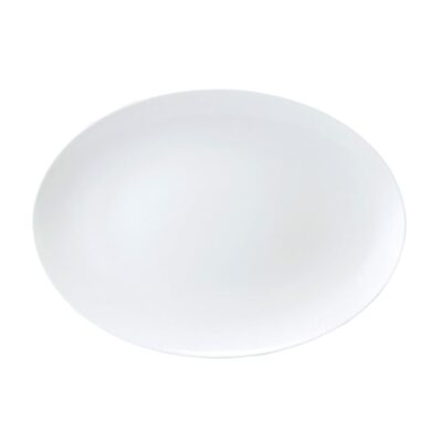 Chinese Line Oval Coupe Platter 23cm