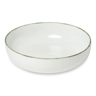 Classic Bowl 30x8cm Rustikk Olive Green