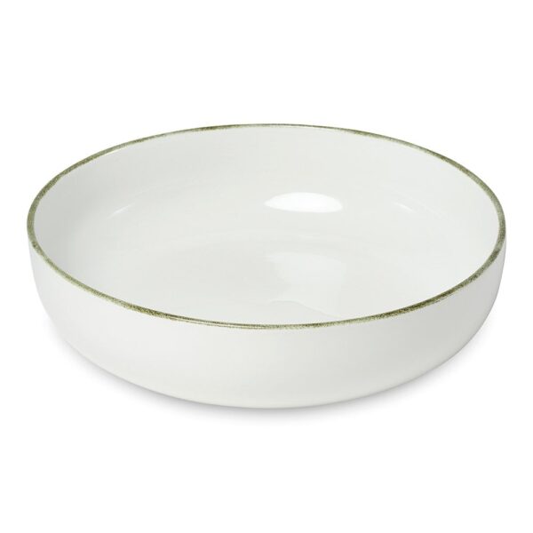 Classic Bowl 30x8cm Rustikk Olive Green