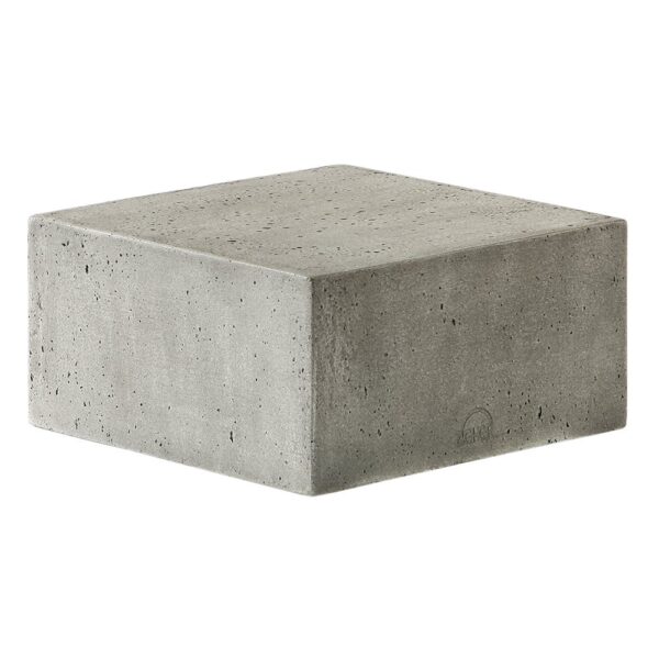 Concrete Buffet Display 24x24x12cm-Grey