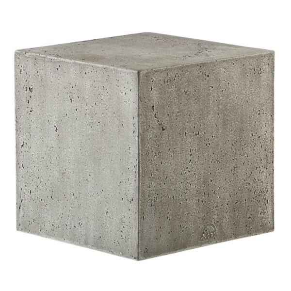 Concrete Buffet Display 24x24x24cm-Grey