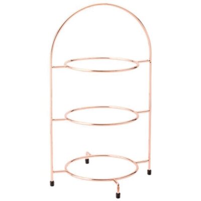 Copper 3 Tier Stand 42cm