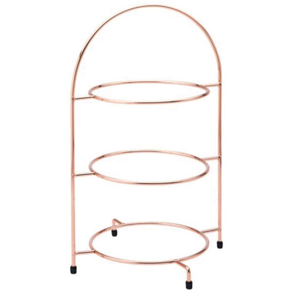 Copper 3 Tier Stand 43cm