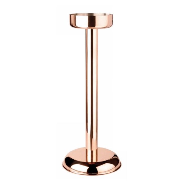 Copper Champagne Bucket Stand 72cm(h)