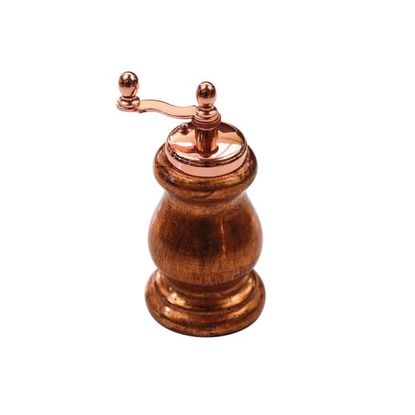 Copper Leaf Decoration Pepper Mill 128mm