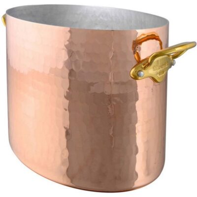 Copper Oval Champagne Bucket 26cm