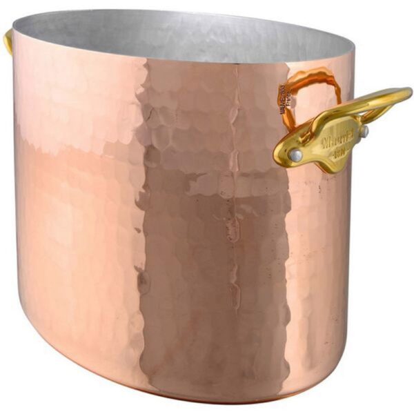 Copper Oval Champagne Bucket 26cm