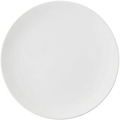 Coupe Plate 24cm - White