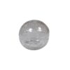 Crackled Glass Bowl w/Lid 12cm-Clear