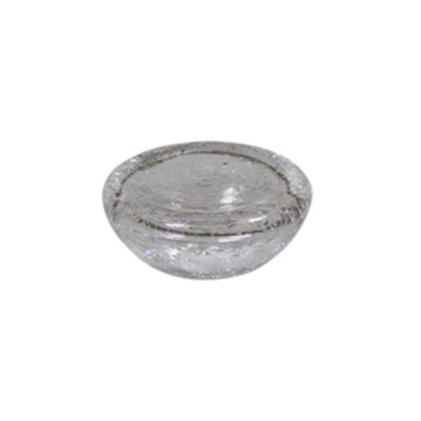 Crackled Glass Shapes Bowl 8.5x4cm