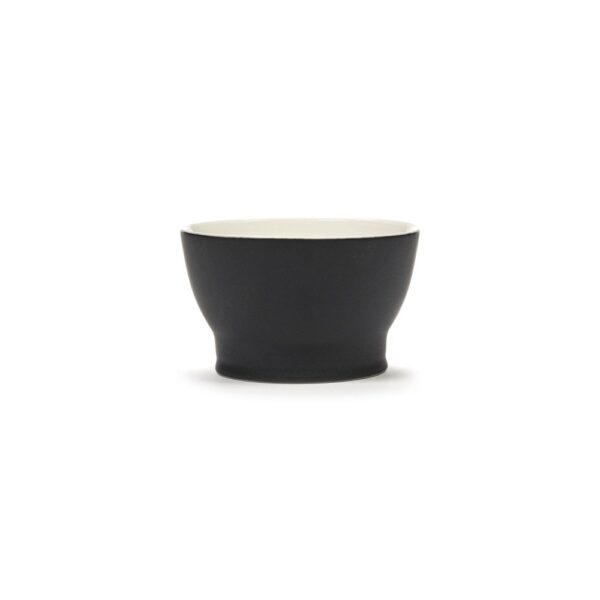 Cup W/O handle Blk/Wht RA L9 W9 H6cm