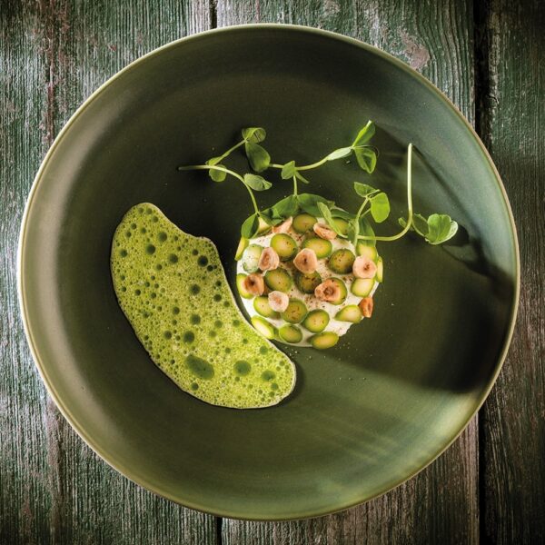 Dinner Plate 24cm - Matt Green