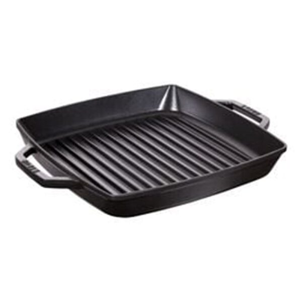 Double Handled Grill Pan 28cm - Black