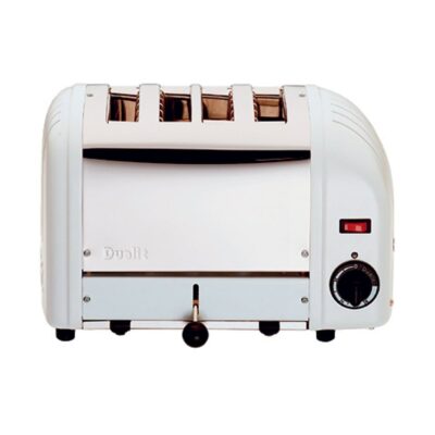 Dualit Toaster 4 Slot White Ends