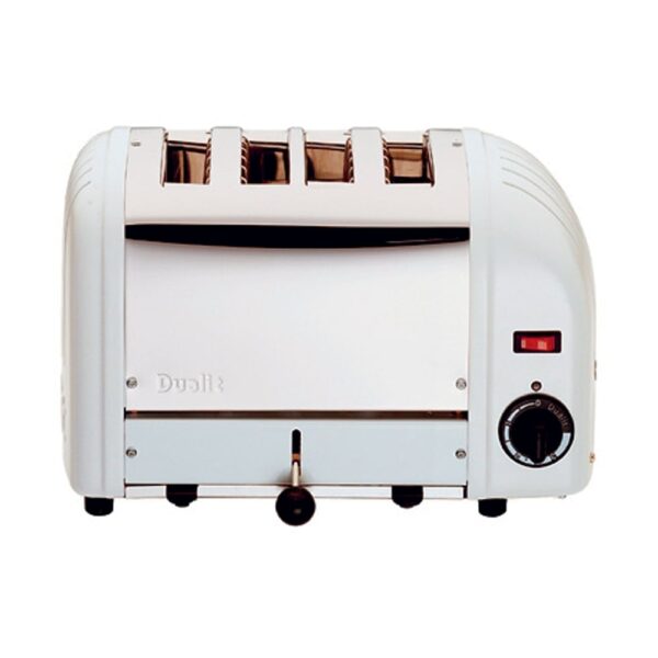 Dualit Toaster 4 Slot White Ends