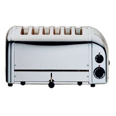 Dualit Toaster 6 Slot Polished Ends