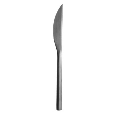 Due Table Knife - Ice Oro Nero