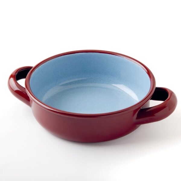 Enamel Mini Casserole 12x4cm(h)