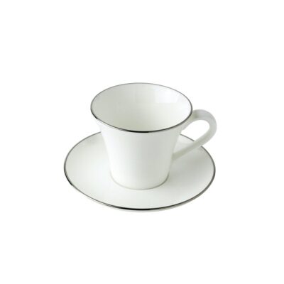 Espresso Cup with Platinum Line