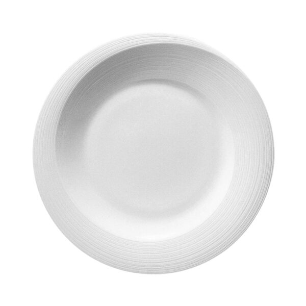 Esprit Round Plate Matt/ Shiny Wh 30cm