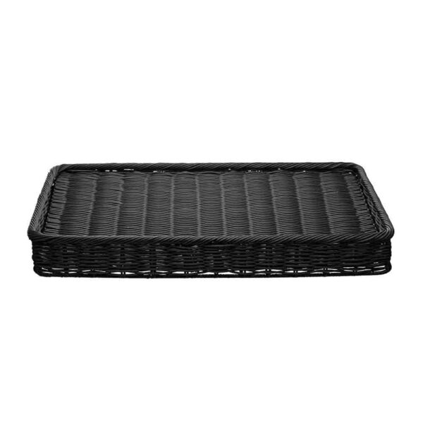 Evento Rectangle Bread Basket - Black