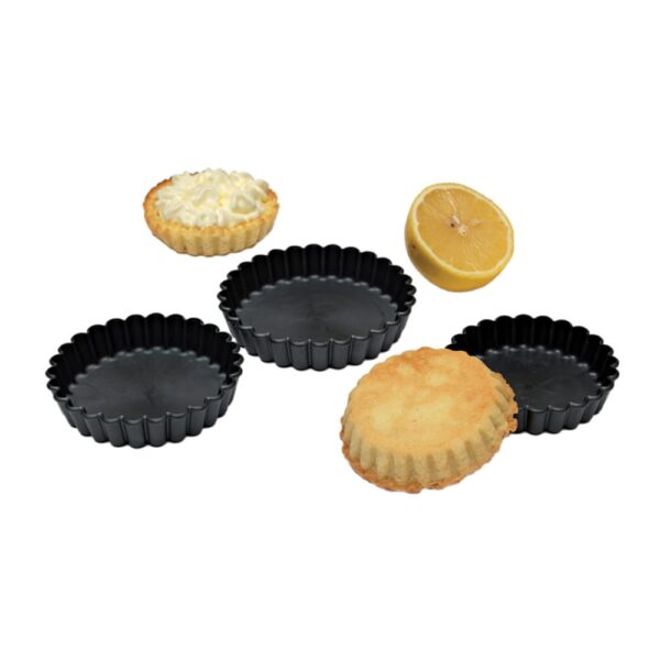 Exoglass Fluted Tartlet 110x20mm(pack12)