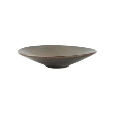 F2D Low Bowl 17.5cm-Dark Brown Escura