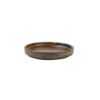 f2d plate 13 5cm dark brown escura p5102 5183 image - G&G Goodfellows