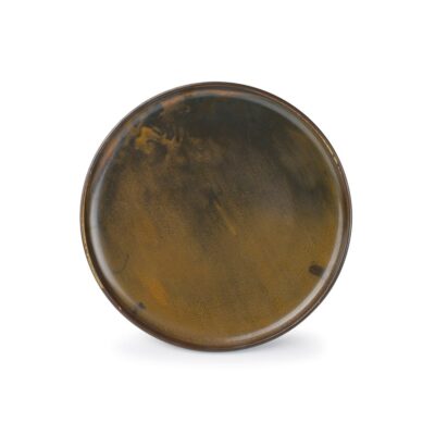 F2D Plate 26cm-Dark Brown Escura