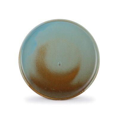 F2D Plate 28.5cm-Brown/Green Escura