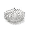 flat basket 22x5cm h pewter alloy p11406 8333 image - G&G Goodfellows