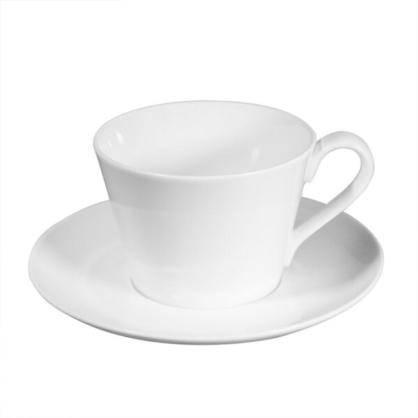 Flat Rim Tea/Coffee Cup 25cl
