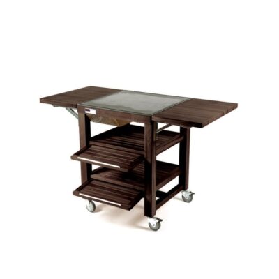 Flow Hot & Cold Trolley - Walnut