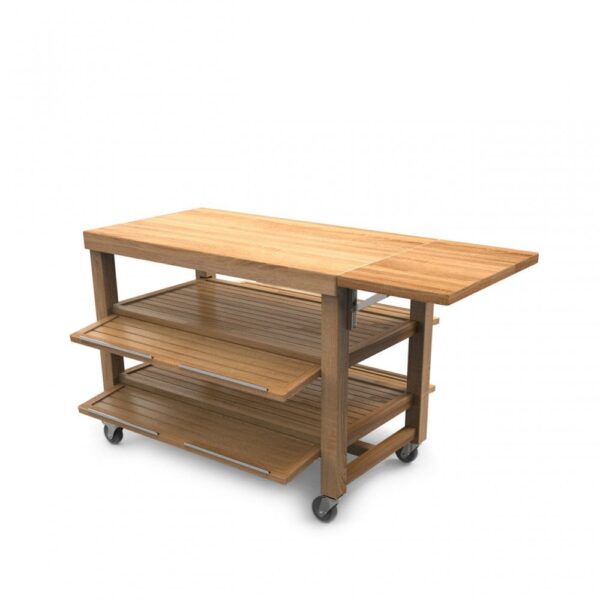 Flow Oak Double Trolley 1356x700x960mm