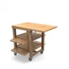 flow oak single trolley 821x700x960mm p14541 10239 image - G&G Goodfellows