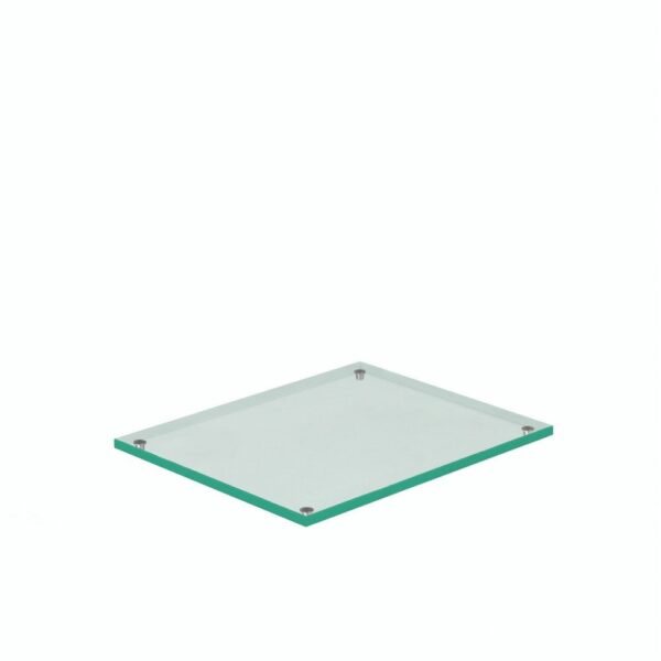 Flow Plinth GN 1/2 - Clear Glass