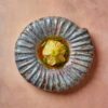 fossil pillow plate 24cm mineral p13862 9642 image - G&G Goodfellows
