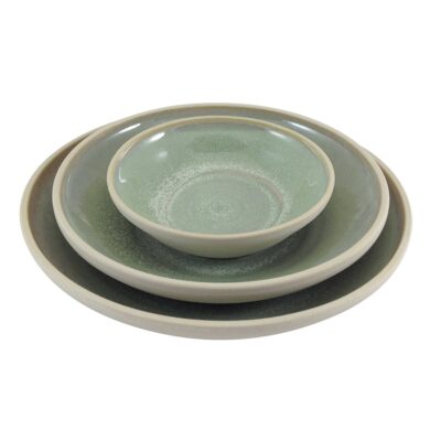French Bowl 27x5cm - Green
