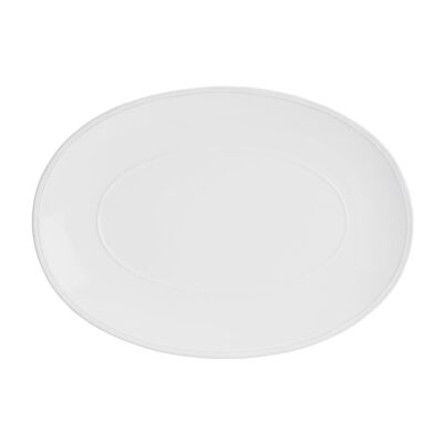 Friso White Oval Platter 40cm