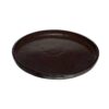 glass appetiser plate 31cm dark brown p1215 529 image - G&G Goodfellows