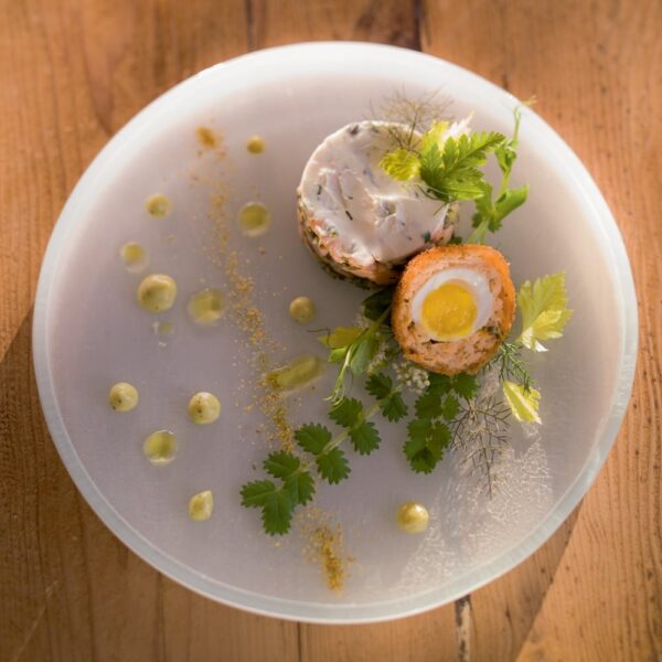 Glass Appetiser Plate19.2cm -Extra White
